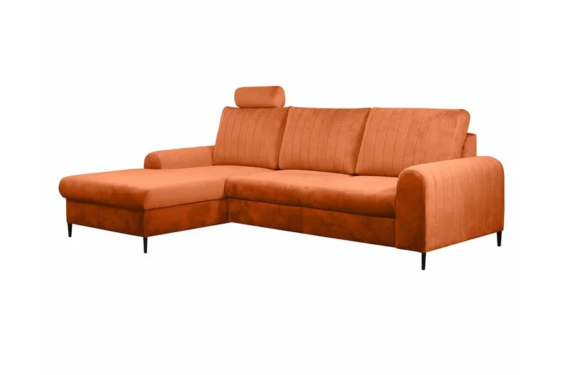 Kintore 3-sits Hörnbäddsoffa Orange