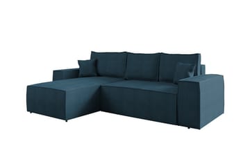 Knocklong 3-sits Hörnbäddsoffa blue - Products - Möbler - Soffa - Bäddsoffa - Bäddsoffa divan