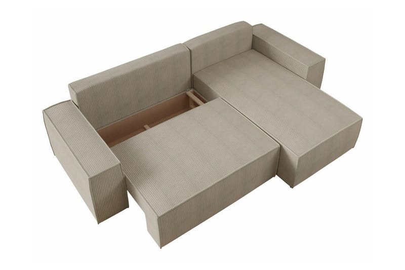 Knocklong 3-sits Hörnbäddsoffa - Svart - Products - Möbler - Soffa - Bäddsoffa - Hörnbäddsoffa