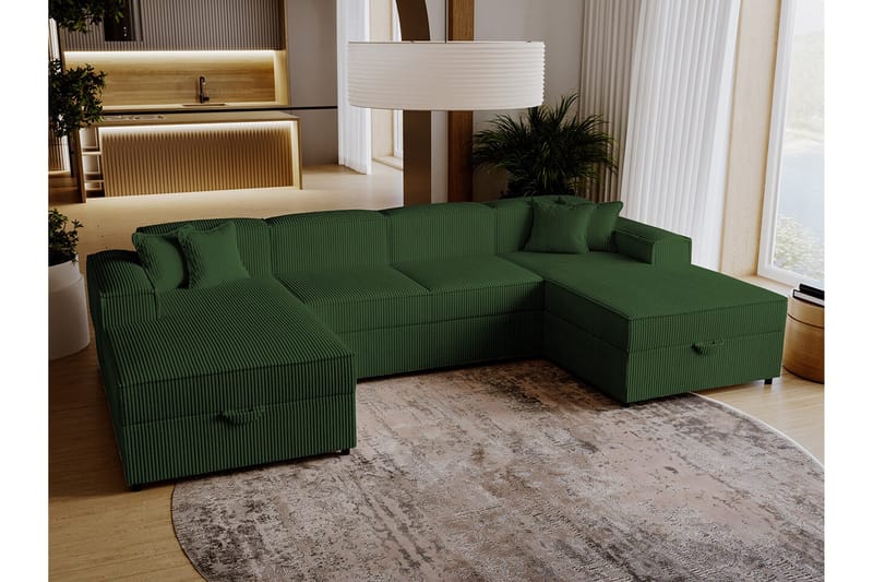 Knocklong 4-sits Hörnbäddsoffa - Products - Möbler - Soffa - Bäddsoffa - Hörnbäddsoffa