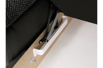 Niko U-Bäddsoffa 350x205x76 cm Divan Höger - Mörkgrå - Products - Möbler - Soffa - Bäddsoffa - Bäddsoffa divan