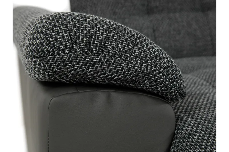 Niko U-Bäddsoffa 350x205x76 cm Divan Vänster - Beige/Grå - Products - Möbler - Soffa - Bäddsoffa - Bäddsoffa längsbäddad