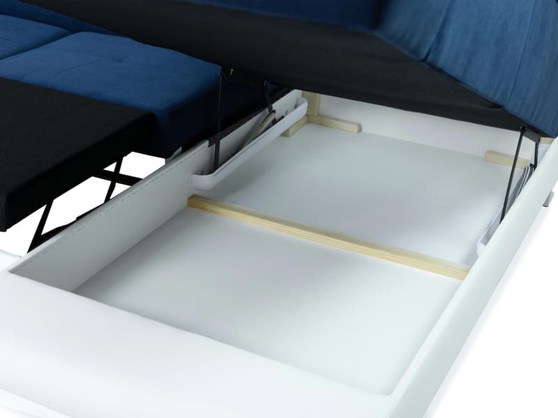 Reginia 8-sits Bäddsoffa - Grå/Svart - Products - Möbler - Soffa - Bäddsoffa - Bäddsoffa divan