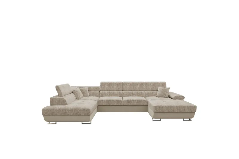 Reginia Bäddsoffa m. Divan och Schäslong - Products - Möbler - Soffa - Bäddsoffa - Bäddsoffa divan