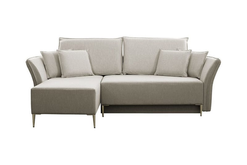 Staffin 3-sits Hörnbäddsoffa beige - Products - Möbler - Soffa - Bäddsoffa - Hörnbäddsoffa