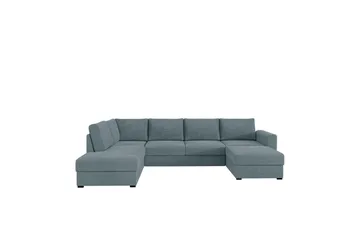 Taberk Bäddsoffa med Divan och Schäslong 4-sits