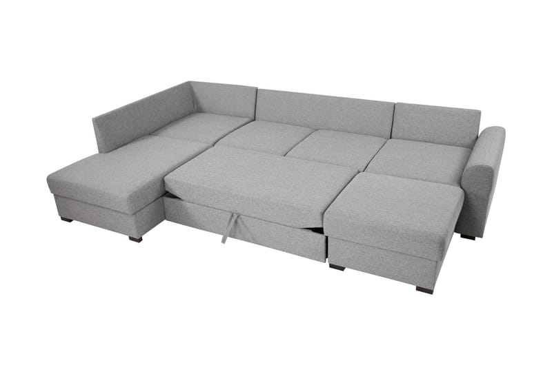 Taberk Bäddsoffa med Divan och Schäslong 4-sits - Rosa - Products - Möbler - Soffa - Bäddsoffa - Bäddsoffa divan