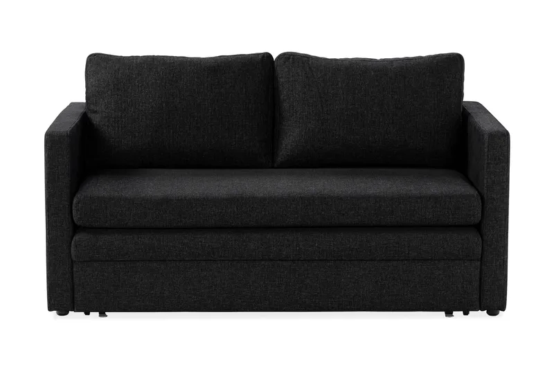 Willhelm Liten Bäddsoffa 2-sits Framåtbäddad, Mörkgrå