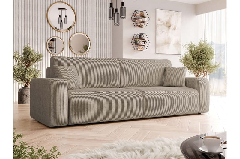 Barile Soffa 3-sits - Beige - Products - Möbler - Soffa - 3 sits soffa