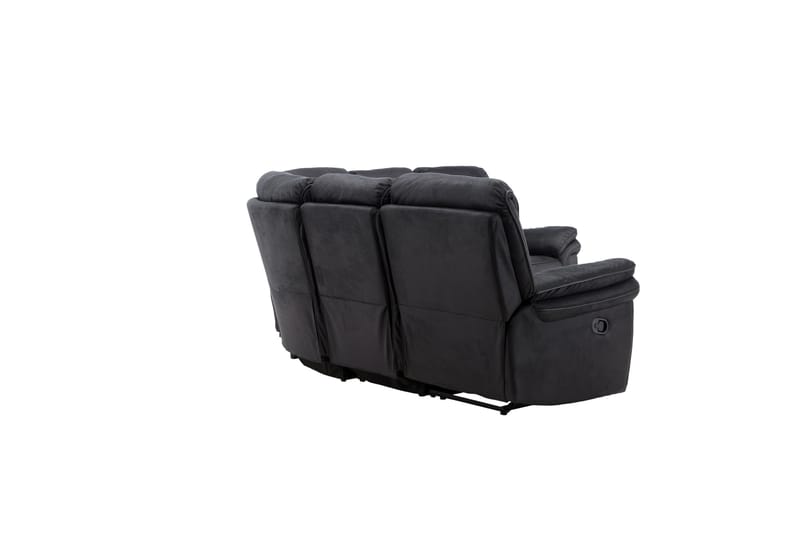 Saranda Reclinersoffa - Svart - Products - Möbler - Soffa - Biosoffa & reclinersoffa - 4 sits biosoffa & reclinersoffa