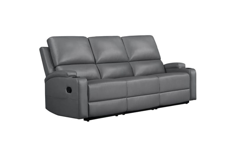Dallas Reclinersoffa 3-sits - Grå - Products - Möbler - Soffa - Biosoffa & reclinersoffa