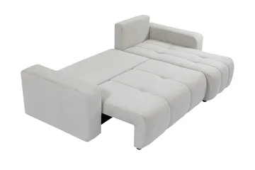 Flo Bäddsoffa med Divan 3-sits - Svart - Products - Möbler - Soffa - Divansoffa & schäslongsoffa - 3 sits soffa med divan