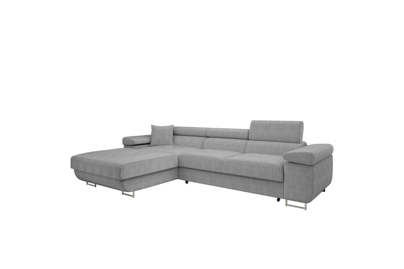 Gabina Soffa med Divan 3-sits - Grå - Products - Möbler - Soffa - Divansoffa & schäslongsoffa - 3 sits soffa med divan