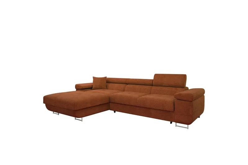Gabina Soffa med Divan 3-sits, Orange