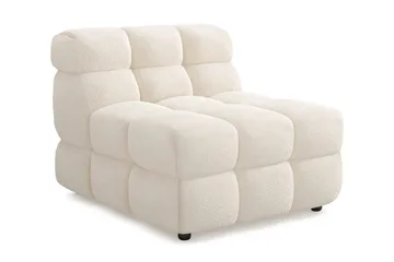 Elise Bubblig Soffgrupp 3-sits Soffa + Fåtölj - Vit - Products - Möbler - Soffa - Soffgrupp