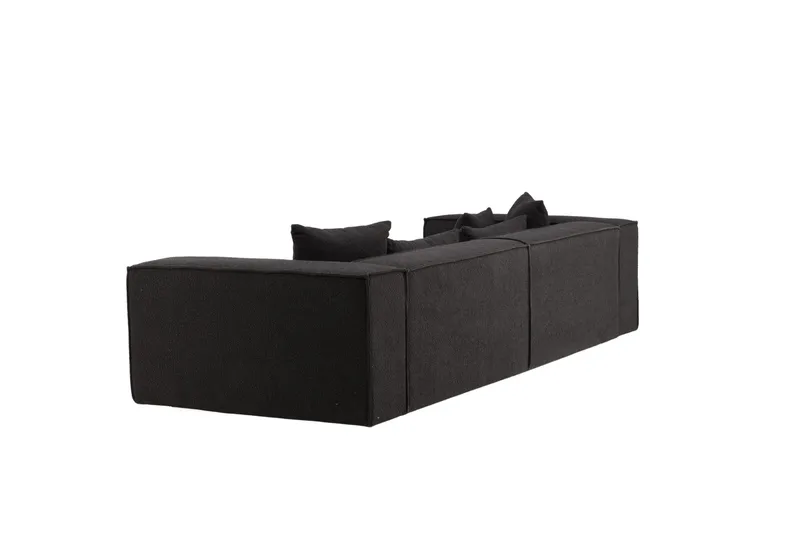 Gillholmen Soffa 3-sits - Svart/Mörkgrå - Products - Möbler - Soffa - 3 sits soffa