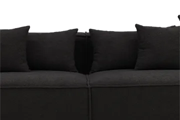 Gillholmen Soffa 3-sits - Svart/Mörkgrå - Products - Möbler - Soffa - 3 sits soffa