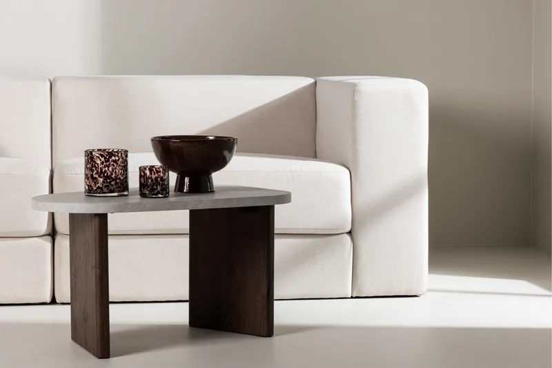 Lumi 3-sits Soffa - Vit - Products - Möbler - Soffa - 3 sits soffa