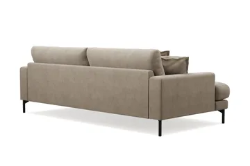 Menard Premium 4-sits Djup Soffa i Tyg - Brun - Products - Möbler - Soffa - 4 sits soffa