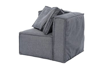 Oceanis Hörnmodul/armstödsmodul höger - Mörkgrå - Products - Möbler - Soffa - Modulsoffa - Hörnmodul