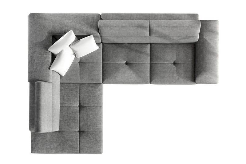 Reginia U-bäddsoffa - Vit/Grå - Products - Möbler - Soffa - Skinnsoffa