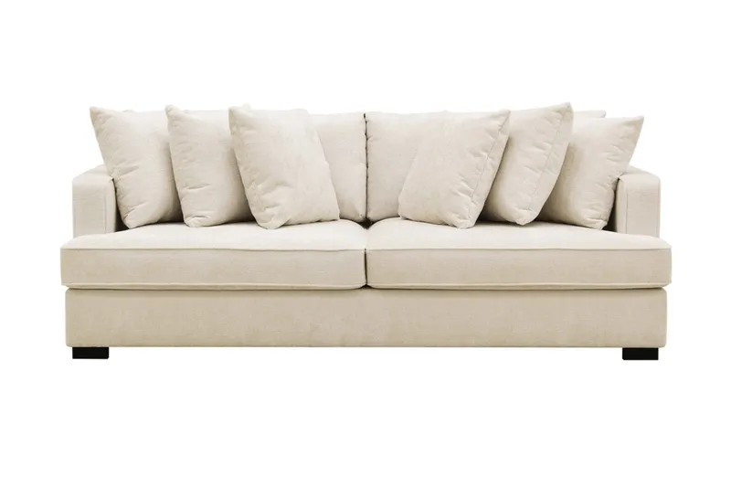 Rossita 4-sits Djup Soffa i Chenille, Beige