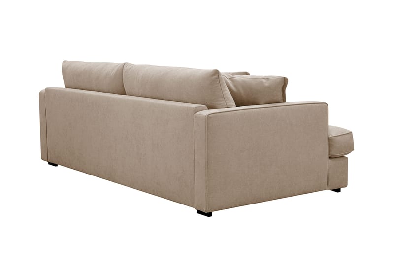 Rossita Lyx 2,5-sits Extra djup Soffa i Tyg - Ljusbrun - Products - Möbler - Soffa - 3 sits soffa