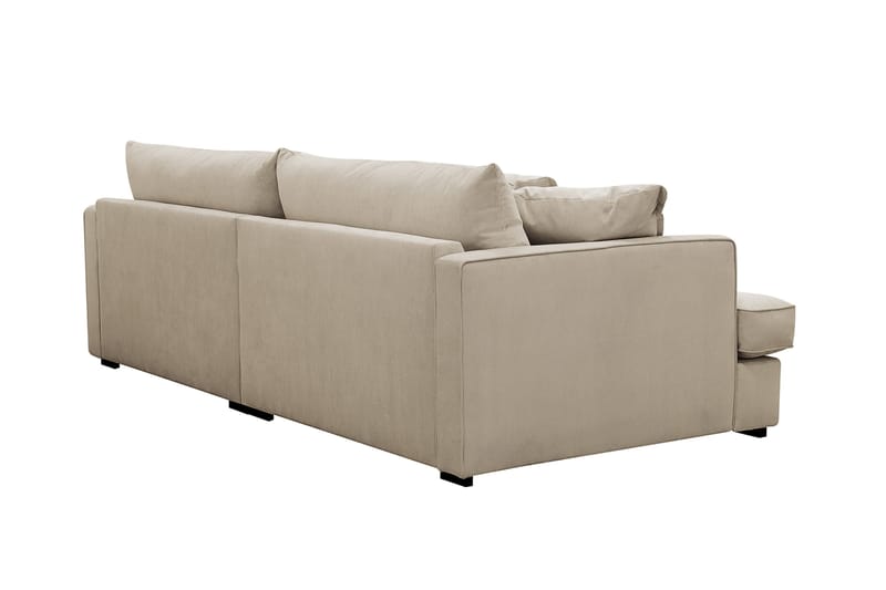 Rossita Lyx 3-sits Extra djup Soffa i Manchester - Kräm - Products - Möbler - Soffa - 3 sits soffa