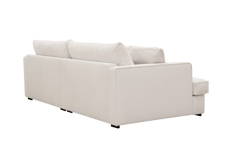Rossita Lyx 3-sits Extra djup Soffa i Manchester - Naturvit - Products - Möbler - Soffa - 3 sits soffa