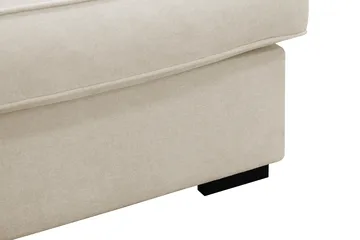 Rossita Lyx 5-sits Vänstervänd U-formad Extra djup Soffa med Divan och Schäslong i Tyg - Beige - Products - Möbler - Soffa - U-soffa