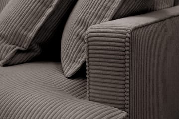 Rossita Lyx 6-sits Högervänd U-formad Extra djup Soffa med Divan och Schäslong i Manchester - Brun - Products - Möbler - Soffa - U-soffa