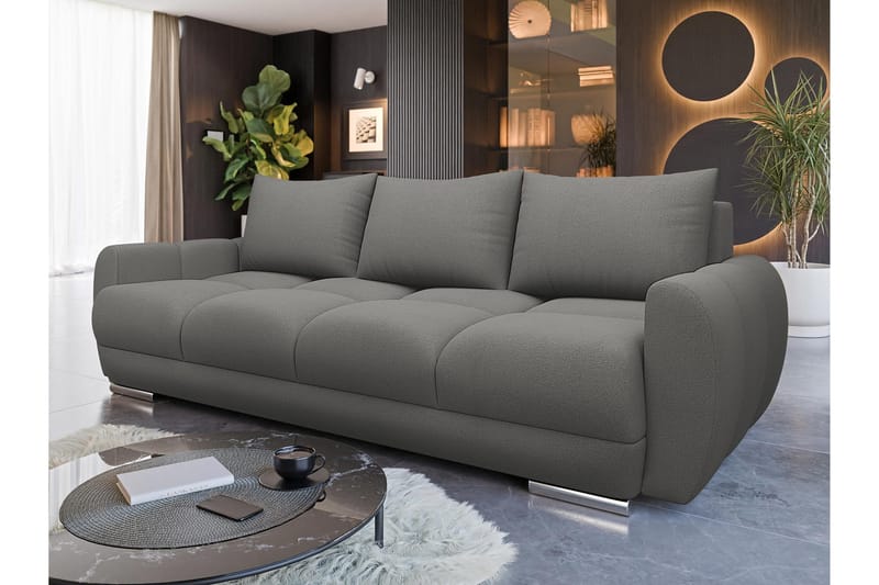 Simerly Soffa 3-sits - Mörkgrå - Products - Möbler - Soffa - 3 sits soffa