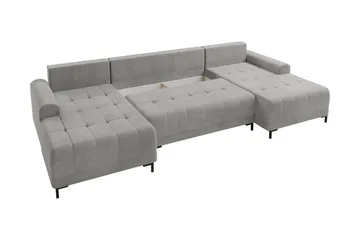 Vilshult Soffa Dubbeldivan 4-sits - Grå - Products - Möbler - Soffa - U-soffa