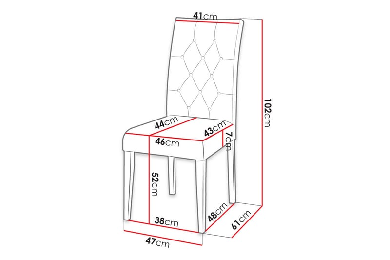 Aldbrough Matstol - Products - Möbler - Fåtölj & stolar - Matstol & köksstol