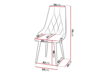 Aldbrough Matstol - Products - Möbler - Fåtölj & stolar - Matstol & köksstol
