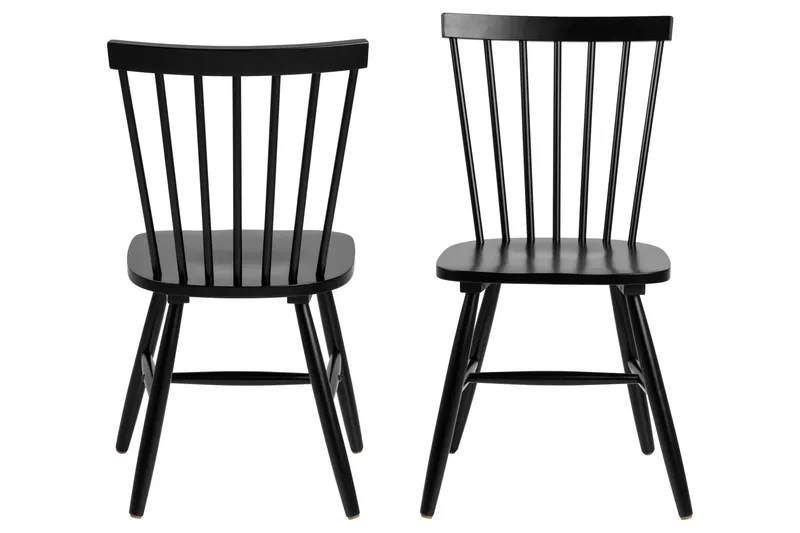 Alegra Matstol - Svart - Products - Möbler - Fåtölj & stolar - Pinnstol