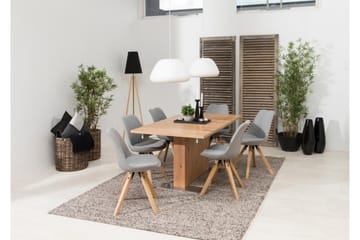 Andros Matstol & köksstol med träben - Grå - Products - Möbler - Fåtölj & stolar - Matstol & köksstol