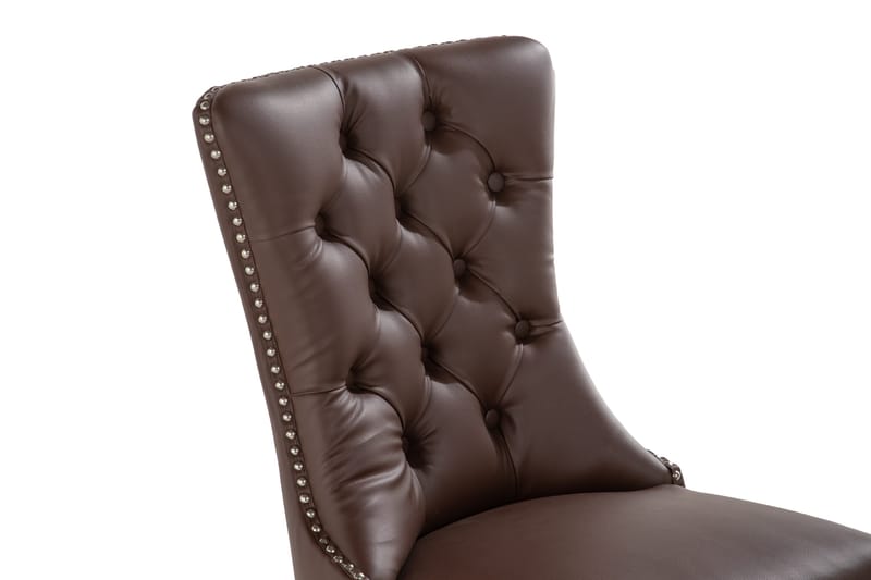 Bergviken Matstol Konstläder - Brun / Trä - Products - Möbler - Fåtölj & stolar - Matstol & köksstol