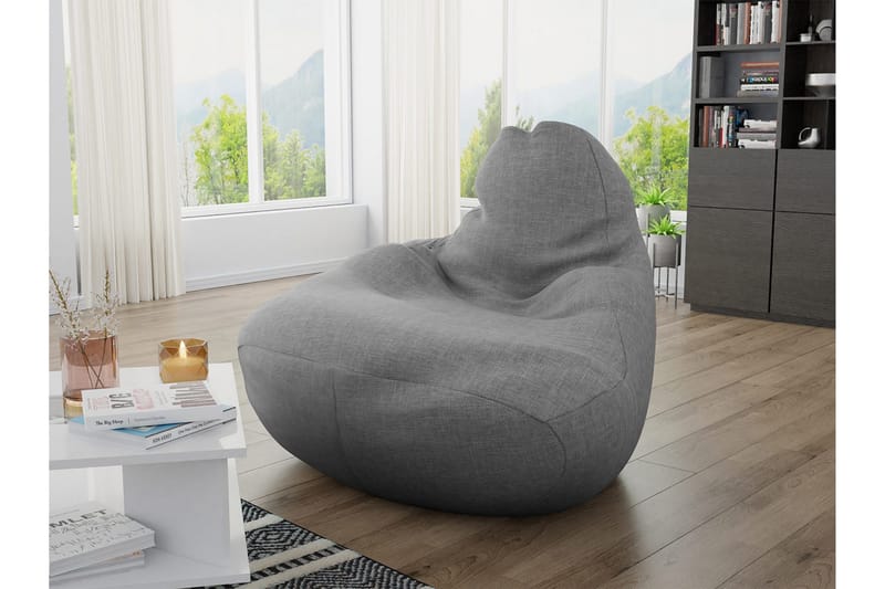 Buzzie Sittsäck - Grå - Products - Möbler - Fåtölj & stolar - Sittsäck & saccosäck