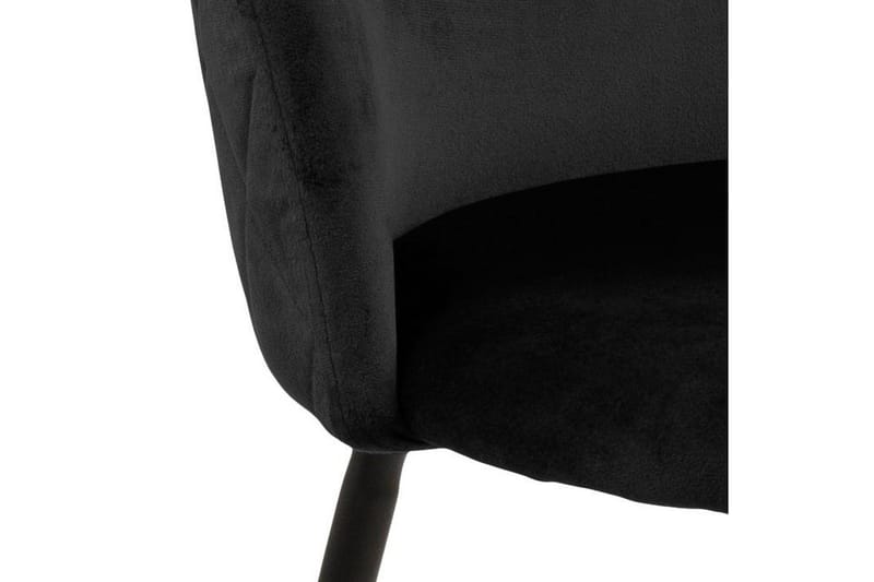 Caversfield Matstol - Svart - Products - Möbler - Fåtölj & stolar - Matstol & köksstol