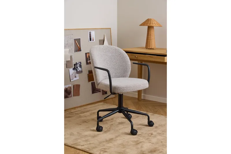 Dursun Kontorsstol - Beige - Products - Möbler - Fåtölj & stolar - Kontorsstol & skrivbordsstol