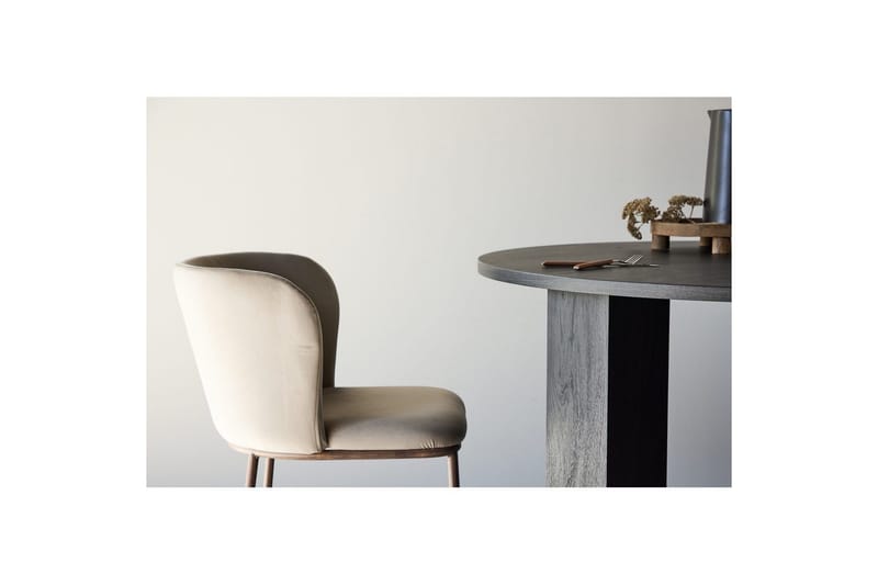 Edina Matstol - Beige - Products - Möbler - Fåtölj & stolar - Matstol & köksstol