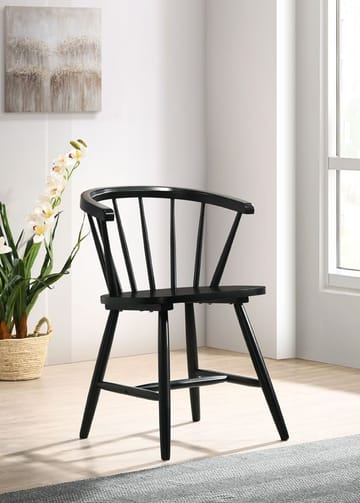 Fårö Karmstol svart - Svart - Products - Möbler - Fåtölj & stolar - Karmstol