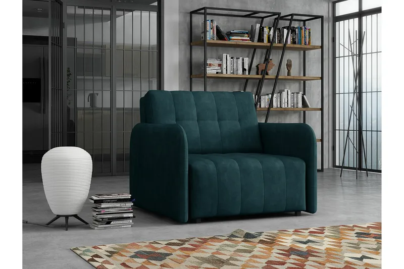 Denegal Bäddfåtölj Dark blue - Products - Möbler - Fåtölj & stolar - Fåtölj - Bäddfåtölj