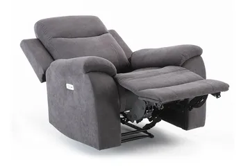 Milo Recliner Fåtölj Grå - Products - Möbler - Fåtölj & stolar - Fåtölj - Biofåtölj & reclinerfåtölj