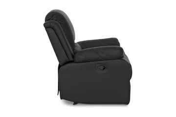 Norbo Skön Reclinerfåtölj Biofåtölj - Fällbar fåtölj i Konstläder - Vilfåtölj - Svart - Products - Möbler - Fåtölj & stolar - Fåtölj - Biofåtölj & reclinerfåtölj