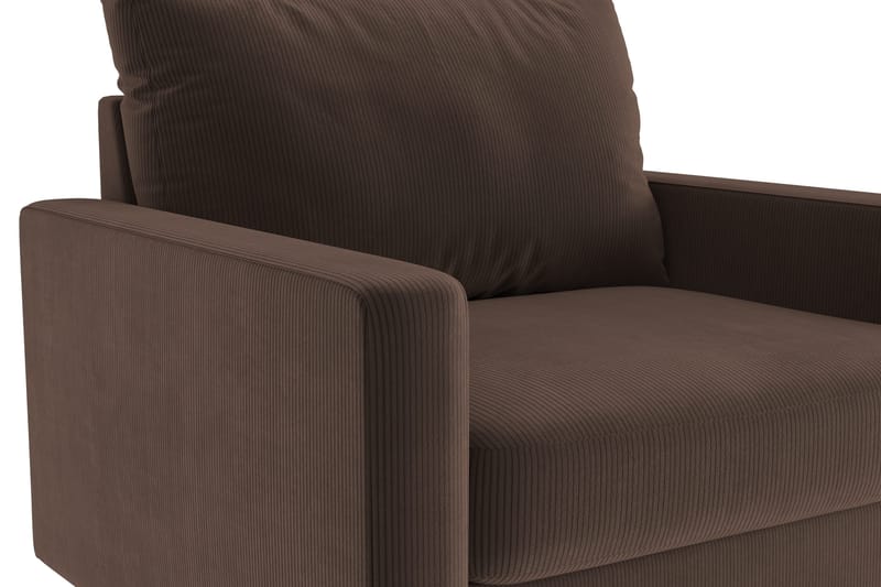 Peppe Manchester Fåtölj 76 cm Bred - Brun - Products - Möbler - Fåtölj & stolar - Fåtölj - Clubfåtölj