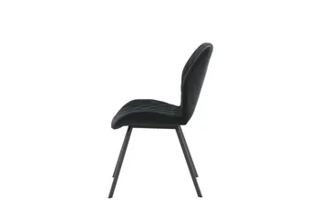 Gemma Matstol - Svart - Products - Möbler - Fåtölj & stolar - Matstol & köksstol