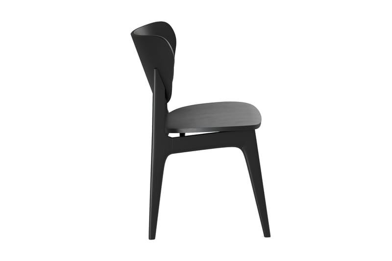 Jerup Matstol - Svart - Products - Möbler - Fåtölj & stolar - Matstol & köksstol