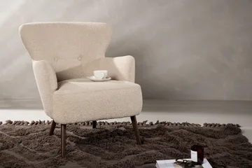 Lincoln Loungefåtölj - Beige - Products - Möbler - Fåtölj & stolar - Fåtölj